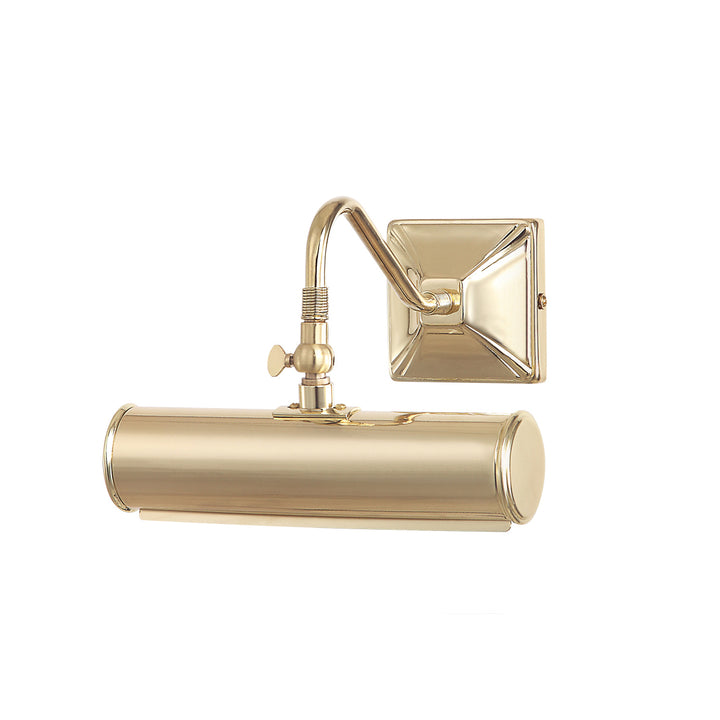 Leo 1 Light Small Picture Light in Polished Brass (PL1-10 PB)