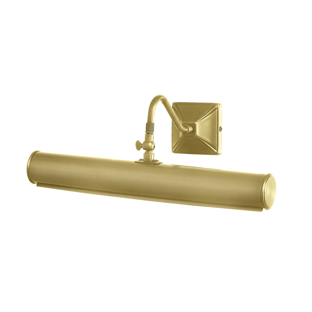 Leo 2 Light Large Picture Light in Aged Brass (PL1-20 BB)