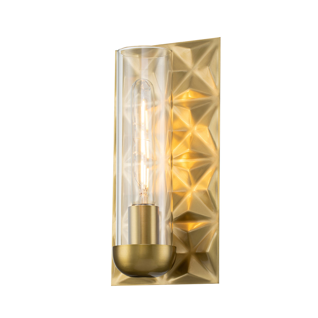 Alpha 1 Light Sconce in Aged Brass (SC10503AGB-1)