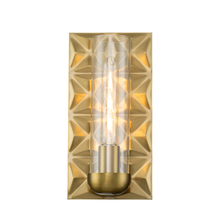 Alpha 1 Light Sconce in Aged Brass (SC10503AGB-1)