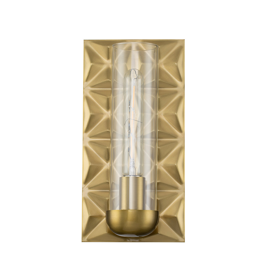 Alpha 1 Light Sconce in Aged Brass (SC10503AGB-1)