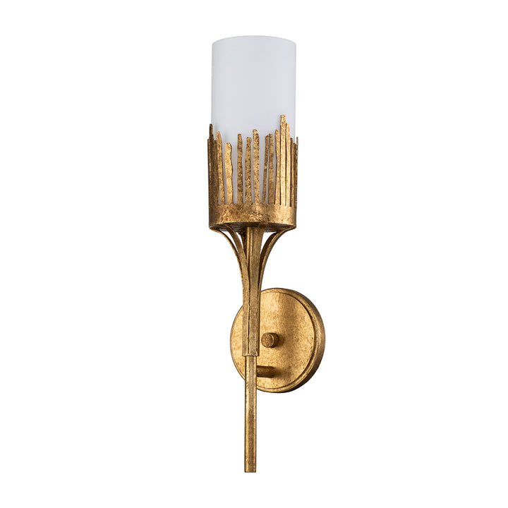 Manor 1 Light Sconce in Gold Leaf (SC10508G-1)