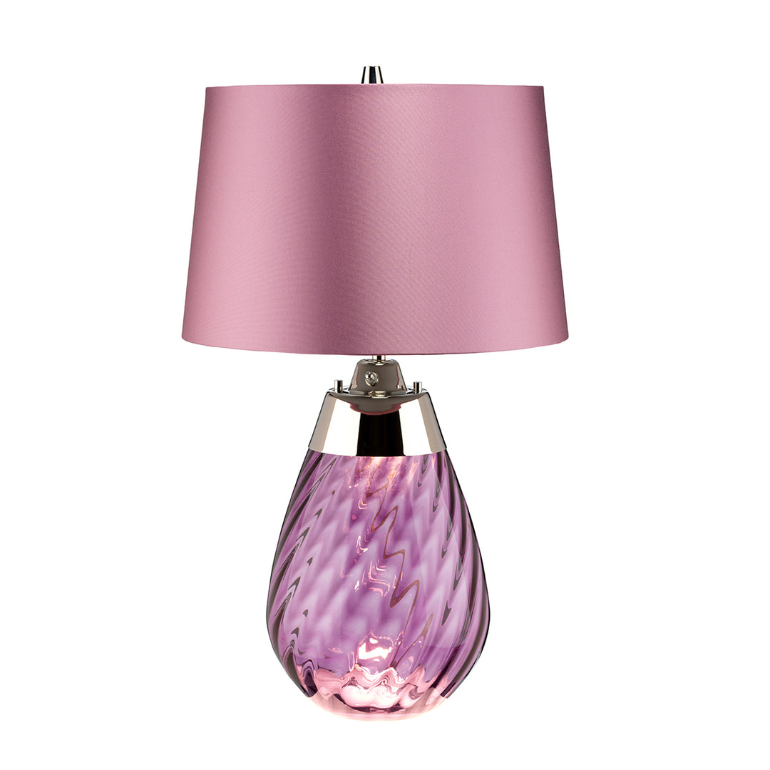 Small Lena Table Lamp in Plum with Plum Shade (TLG3027S)